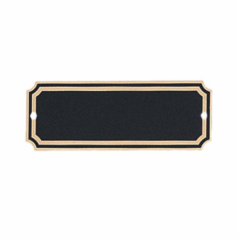 1-1/2 X 4 BRASS SCREENED PLATE