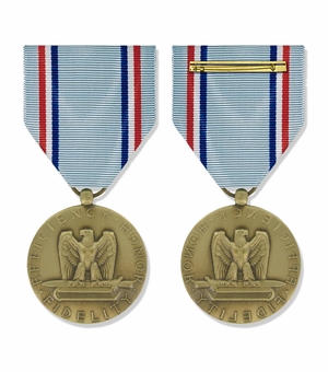1-1/4 INCH AIR FORCE GOOD CONDUCT MILITARY MEDAL