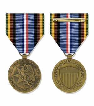 1-1/4 INCH ARMED FORCES EXPEDITIONARY MILITARY MEDAL