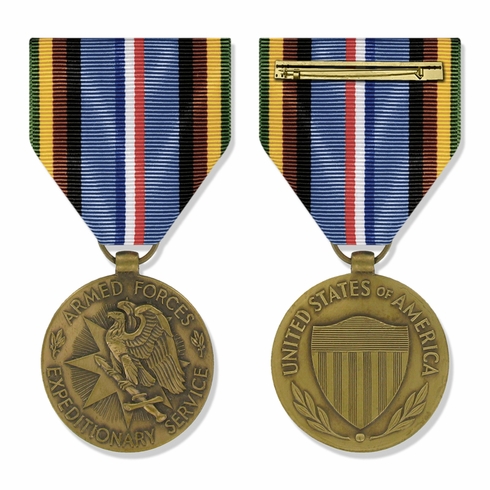1-1/4 INCH ARMED FORCES EXPEDITIONARY MILITARY MEDAL
