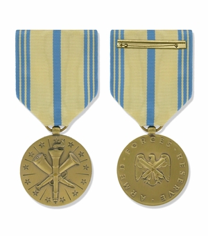 1-1/4 INCH ARMED FORCES RESERVE NAVY MILITARY MEDAL