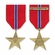 1-1/4 INCH BRONZE STAR MILITARY MEDAL