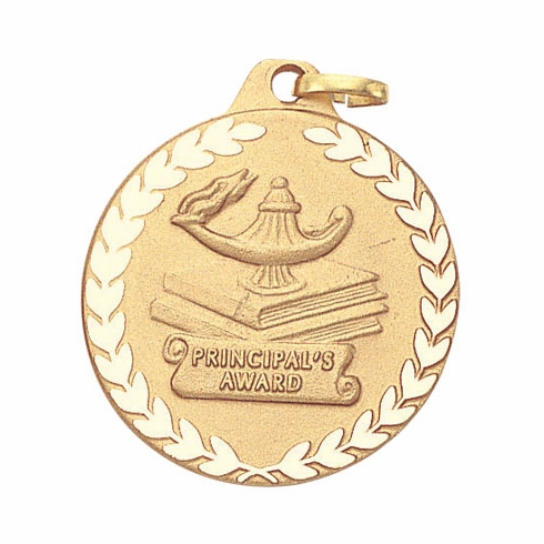 1-1/4 Inch Principal's Award Medal in Gold