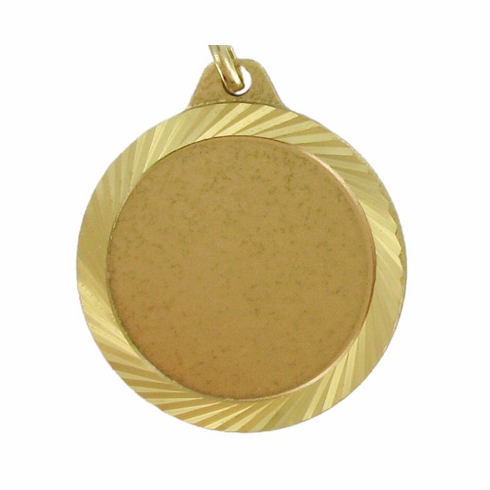 1-1/4 INCH MEDAL FRAME HOLDS 1 INCH INSERT - MULTIPLE COLORS