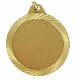 1-1/4 INCH MEDAL FRAME HOLDS 1 INCH INSERT - MULTIPLE COLORS