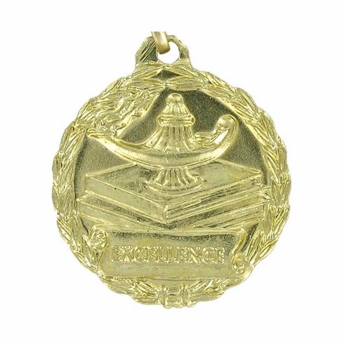 1-1/8 INCH MEDAL, EXCELLENCE