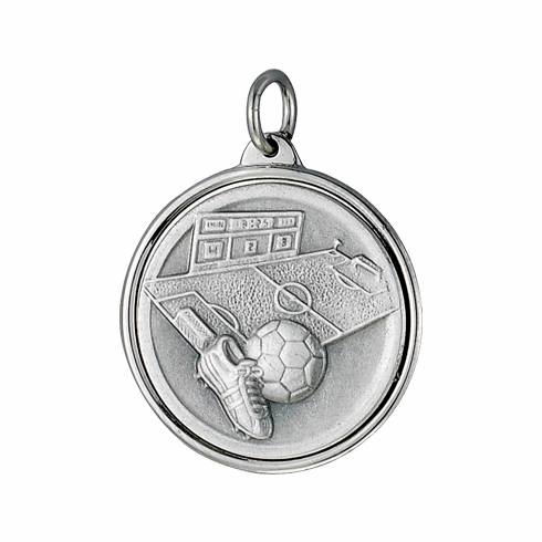 1 1/8 INCH MEDAL FRAME, SOCCER GENERAL 1 INCH MEDALLION - MULTIPLE COLORS