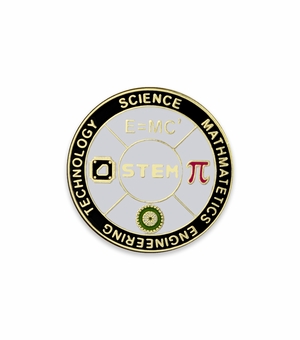 1-1/8 INCH STEM LAPEL PIN