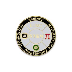 1-1/8 INCH STEM LAPEL PIN
