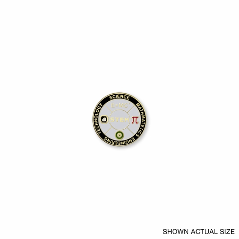 1-1/8 INCH STEM LAPEL PIN