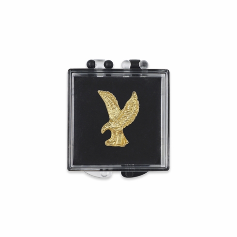 1-1/8 x 1-1/8 INCH PLASTIC HINGED PIN BOX WITH BLACK VELOUR INSERT