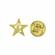 1/2 INCH GOLD STAR CHENILLE PIN 