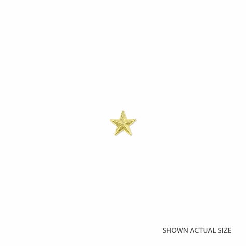 1/2 INCH GOLD STAR CHENILLE PIN 