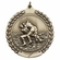 1-3/4 Inch Customizable 3D Wrestling Medal in Brass, Silver, or Bronze