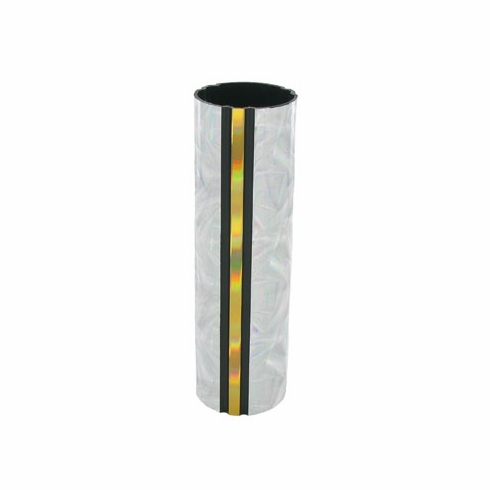 1-3/4 INCH ROUND PLASTIC MOONBEAM SERIES TROPHY COLUMN, SILVER