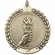 1-3/4 Inch Customizable 3D Die-Cast Medal with Torch Theme in Brass, Silver, or Bronze
