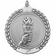 1-3/4 Inch Customizable 3D Die-Cast Medal with Torch Theme in Brass, Silver, or Bronze