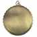 1-3/4 Inch Customizable 3D Die-Cast Medal with Torch Theme in Brass, Silver, or Bronze