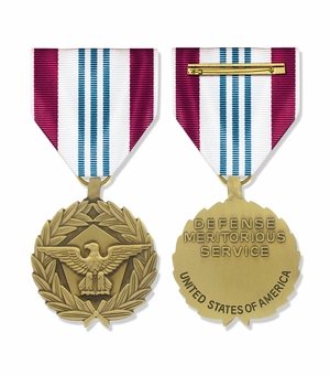 1-3/8 INCH DEFENSE MERITORIOUS MILITARY MEDAL