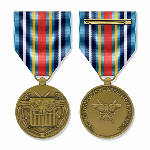 1-3/8 INCH GLOBAL WAR ON TERRORISM EXPEDITIONARY MILITARY MEDAL