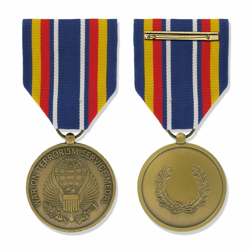 1-3/8 INCH GLOBAL WAR ON TERRORISM SERVICE MILITARY MEDAL