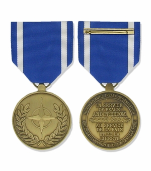 1-3/8 INCH NATO MILITARY MEDAL