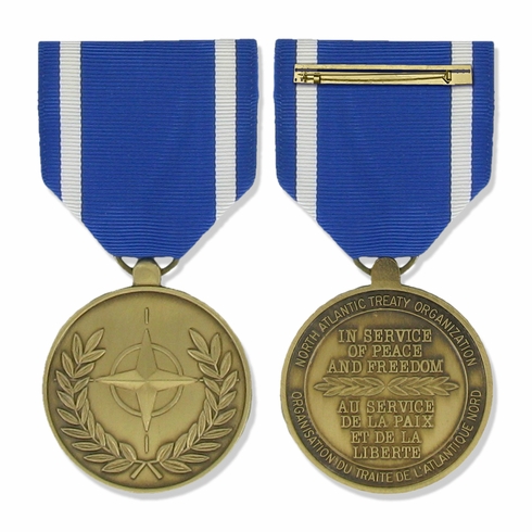 1-3/8 INCH NATO MILITARY MEDAL