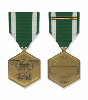 1-3/8 INCH NAVY AND MARINE CORPS COMMENDATION MILITARY MEDAL