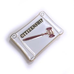 CITIZENSHIP LAPEL PIN