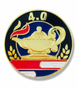 1 INCH DIAMETER 4.0 LAPEL PIN