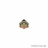 1 INCH HEIGHT PRINCIPAL'S HONOR ROLL LAPEL PIN