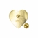 1 INCH I MADE A DIFFERENCE ENAMELED HEART LAPEL PIN