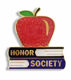 1 X 1 HONOR SOCIETY LAPEL PIN