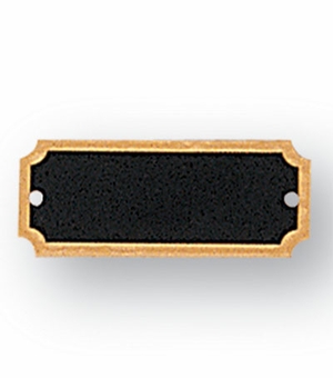 1 X 2-1/2 SCREENED PLATE