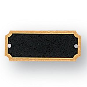 1 X 2-1/2 SCREENED PLATE