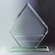10-1/2 INCH ARROWHEAD JADE GLASS AWARD