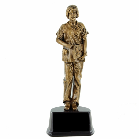 10-1/2 INCH FEMALE NURSE TROPHY