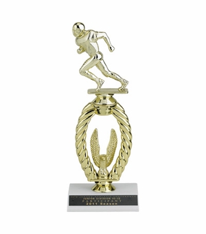 10-1/2 INCH SPORTS TROPHY WITH RISER