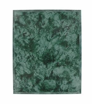 10-1/2 X 13 GREEN MARBLEIZED BOARD