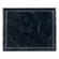 10-1/2 X 13 INCH BLACK MARBLE PLAQUE HOLDS 8-1/2 X 11 INCH CERTIFICATE