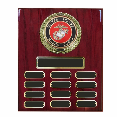 10-1/2 X 13 INCH U.S. MARINE CORPS PERPETUAL PLAQUE