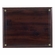 10-1/2 X 13 INCH WALNUT FINISH PLAQUE HOLDS 8-1/2 X 11 INCH CERTIFICATE