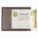 10-1/2 X 13 INCH WALNUT FINISH PLAQUE HOLDS 8-1/2 X 11 INCH CERTIFICATE