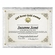 10-1/2 X 13 INCH WHITE MARBLE PLAQUE HOLDS 8-1/2 X 11 INCH CERTIFICATE