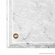 10-1/2 X 13 INCH WHITE MARBLEIZED PLAQUE HOLDS 8-1/2 X 11 INCH CERTIFICATE