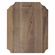 10-3/4 INCH GENUINE WALNUT FINISH ROUNDED CORNER PLAQUE BOARD