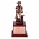 10-3/4 INCH MINUTEMAN TROPHY, ELECTROPLATED IN ANTIQUE BRONZE