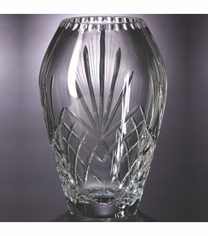 10 INCH 24% LEAD CRYSTAL VASE