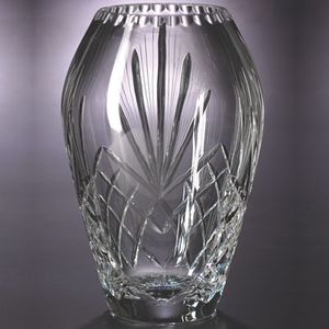 10 INCH 24% LEAD CRYSTAL VASE