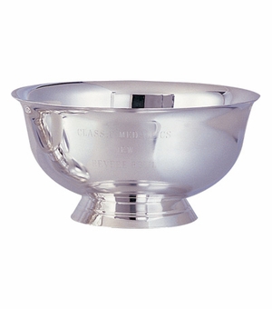 10 INCH PAUL REVERE SILVER BOWL, CANDY/FRUIT BOWL
